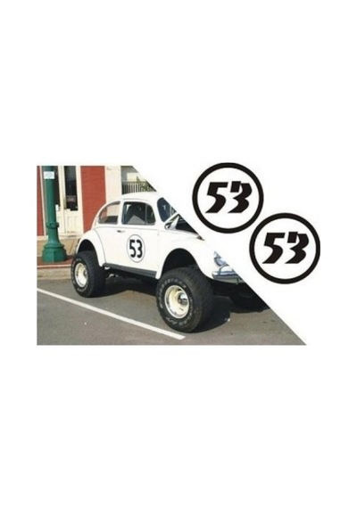 Volkswagen 53 Yan Kapı Sticker Yapıştırma 2 Adet