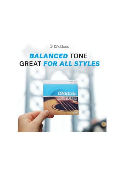 Daddario Pb053 Akustik Tek Tel, Phosphor Bronze Wound, Mi