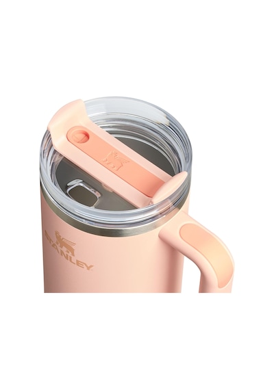 Quencher H2.0 Flowstate Pipetli Termos Bardak 1.18 Litre - Pastel Turuncu Orange Cream Paslanmaz Çelik Çok Renkli