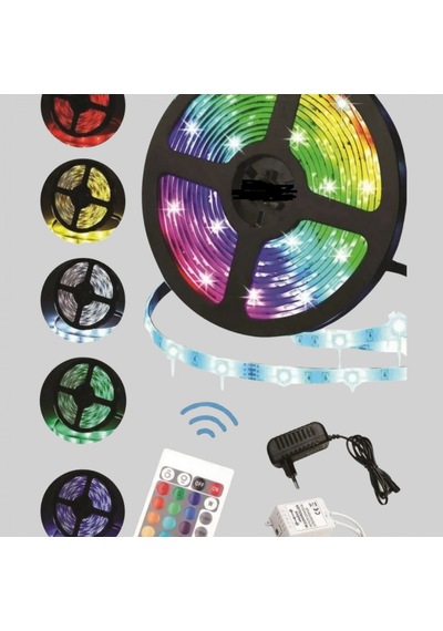Enerji Tasarruflu Rgb Şerit Led 5 Metre 44901790