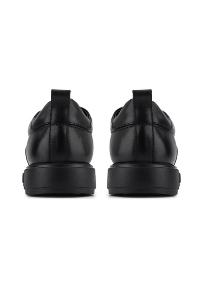 Tamer Tanca Erkek Hakiki Deri Siyah Sneakers & Spor Ayakkabı 1163 1756 Erk Ayk Sk26-27 Sıyah