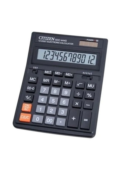 Cıtızen Hesap Makinası Büyük / Sdc-444s Çok Renkli