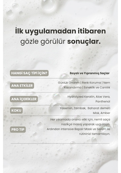 Matsu Intensive Repair 2’li Set | Onarıcı Şampuan + Maske