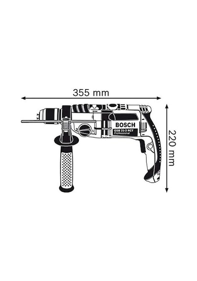 1300 Watt Elektrikli Darbeli Matkap İle Mavi Renkli Güç
