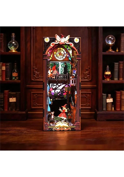 3d Wooden Puzzle Book Stand Series Mystical Magical 68051