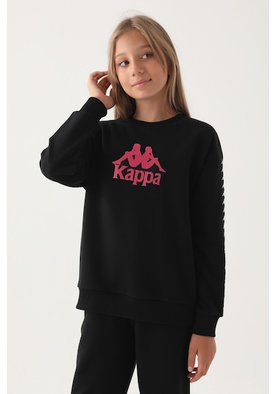 Kappa Kız Çocuk Siyah Sweatshirt 5274-41917 Siyah