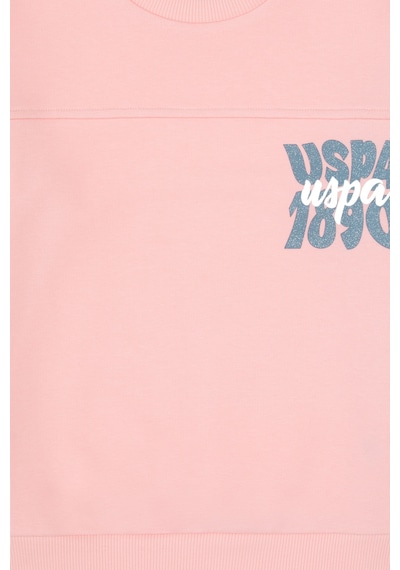 U.S. Polo Assn. Kız Çocuk Açık Pembe Eşofman Takımı 50318934-VR078