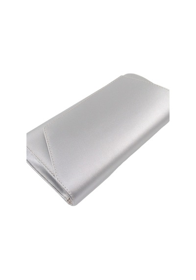 Keeba Gümüş Abiye Çanta. Gümüş Kadın Abiye Çanta. Abiye Gümüş Kumaş Davet Gece Portföy Clutch Çanta. Gümüş