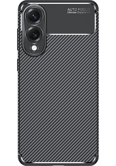 Samsung Galaxy Uyumlu S25 Edge Kılıf Zore Negro Silikon Kapak Siyah