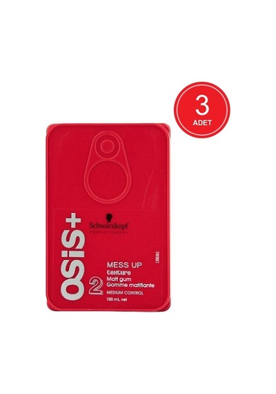Schwarzkopf Osis Mess Up Mat Wax 3 x 100 ML