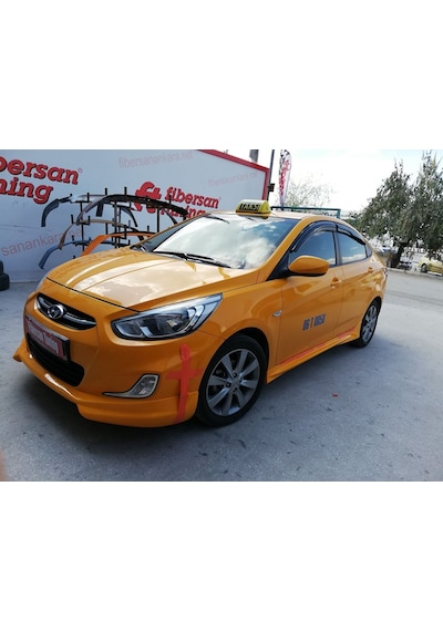 Hyundai Accent Blue Ön Tampon Eki --- Fibersanankara