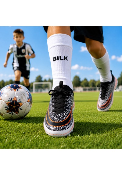 Çocuk Futbol Kramponu 31-35 Numara Turuncu