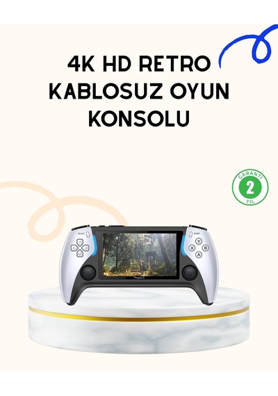 1000 Oyun Yüklü Hdmı Çıkışlı Retro Oyun Konsolu Mh-hs2885-2552 Beyaz