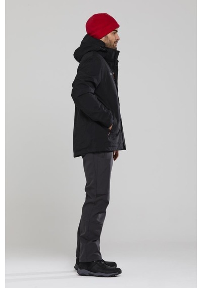 2as Elbruz 3in1 Erkek Ceket Siyah Black