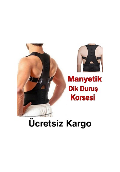 Manyetik Dik Duruş Korsesi Manyetik Dik Duruş Korsesi