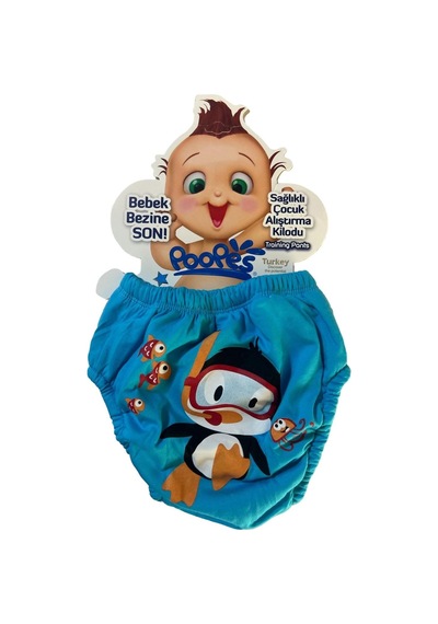 3'lü Alıştırma Külodu 3'lü Sporcu Penguenler