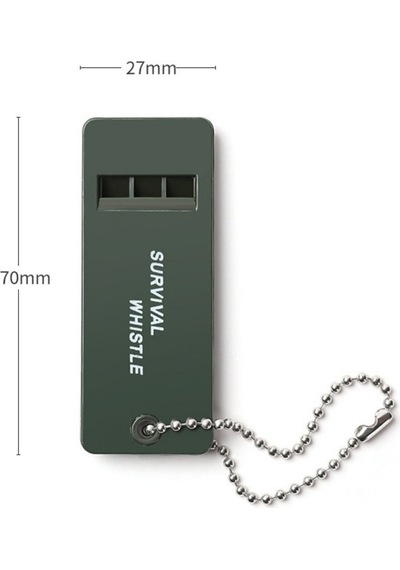 Mobgift Kamp Outdoor Yaşam Yüksek Sesli Acil Durum Survival Plastik Düdük