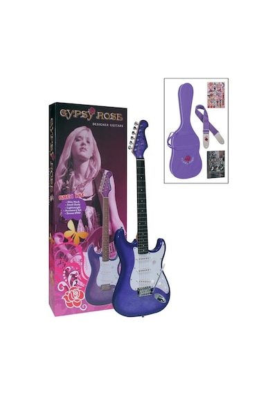 Valencıa Gre1kcpp Elektro Gitar Gypsy Rose Set Gıgbag, Strap, Stıck