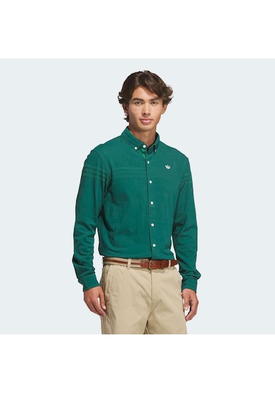 Adidas Originals Twistknit Erkek Yeşil Uzun Kollu Polo Tişört Kr5431
