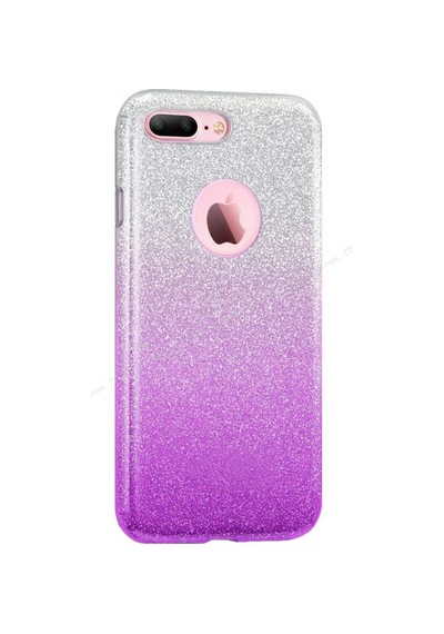 Blogy Apple Uyumlu iPhone 8/7 İle Silikon Simli Kılıf
