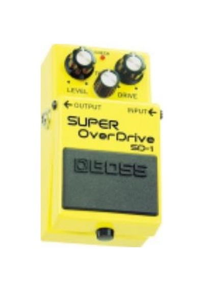 Boss Sd-1 Super Overdrive Compact Pedal
