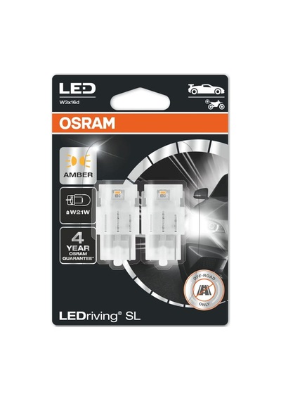 Osram T20 Tek Devreli Led Ampul Sarı 12v 7505dyp 1 Takım-2 Adet Sku: Smg8690010231475 Açık Kahverengi