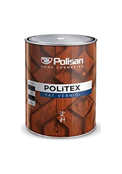 Polisan Politex 2.5 Lt Parlak Şeffaf Yat Verniği