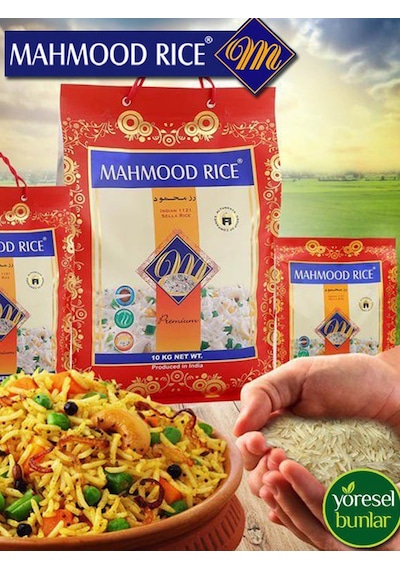 Mahmood Rice Basmati Pirinç 4 KG + Hana Bakla ve Nohut Konserve 400 G