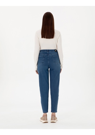 Pierre Cardin Kadın Mavi Pantolon Jean 50307851-vr036 Mavi