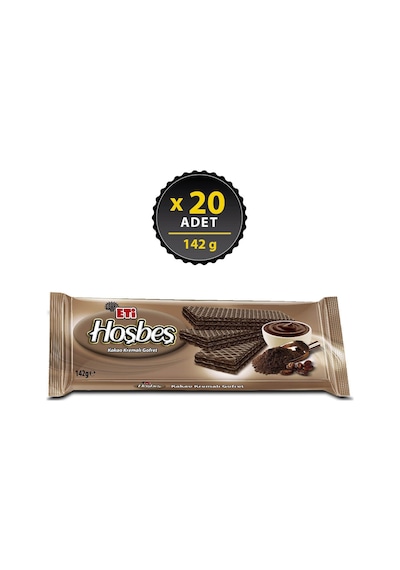 Eti Hoşbeş Kakaolu Kremalı Gofret 20 x 142 G