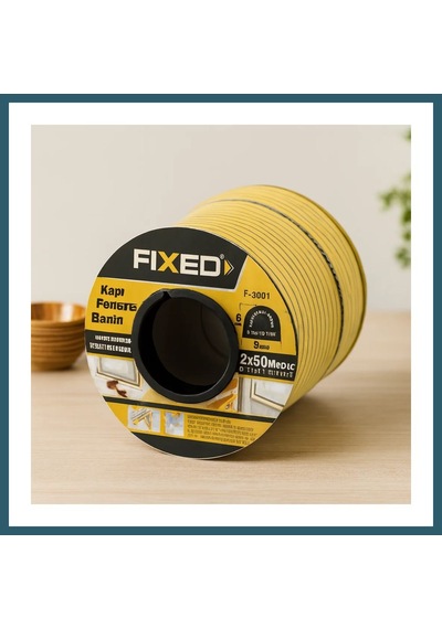Bezos Kapı Pencere D-profil Fitil 9x6 Mm Kahverengi 100 M Ob