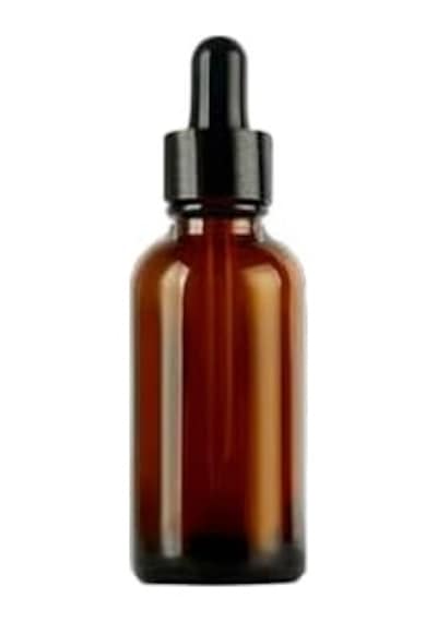 50 Ml Metal Kapaklı Damlalık Dropper Şişesi Serum 50 Cc Cam Şişe 6 Adet Siyah Kapak, Amber/kahverengi