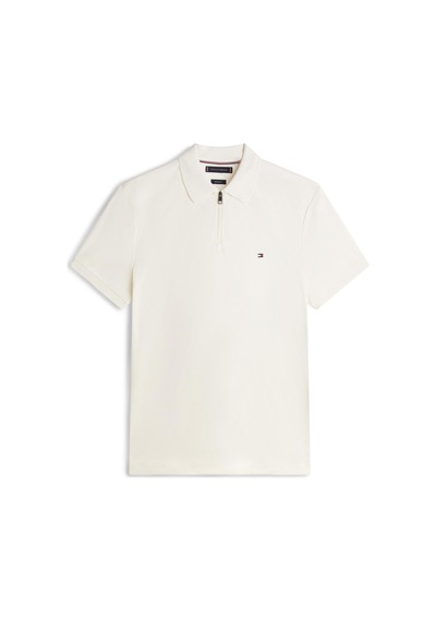 Tommy Hilfiger Zip Regular Fermuarlı Polo Yaka T-shirt-13056 Çok Renkli