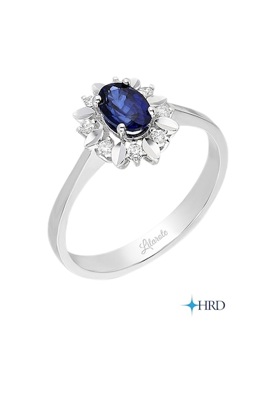 Safir Pırlanta Yüzük (389340653)