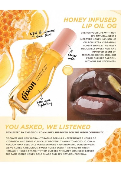 Gısou Dudak Yağı - Honey Infused Lip Oil Diğer