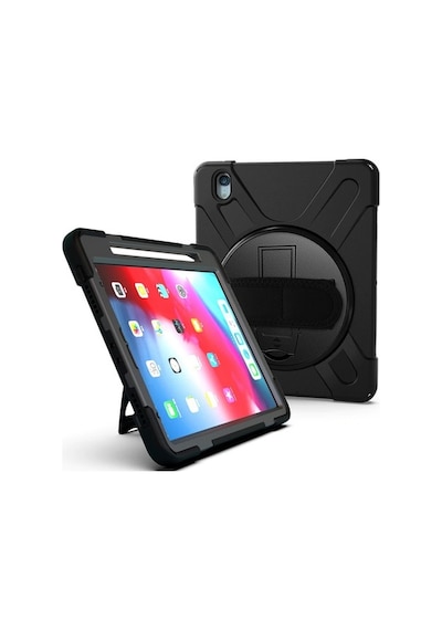 Apple Uyumlu iPad Pro 11 Inç 2018 Için Standlı Ultra Dayanıklı Lüx Kılıf