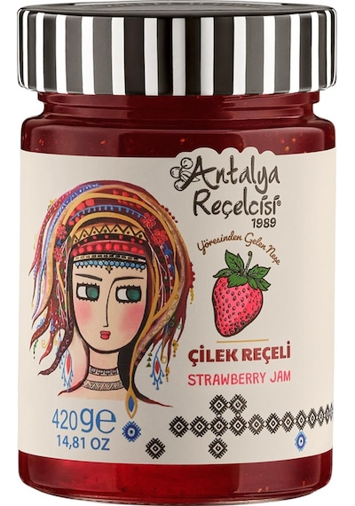 Antalya Reçelcisi Çilek Reçeli 420g Yörük Seri
