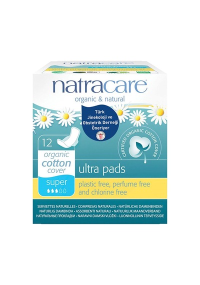 Natracare Ultra Hijyenik Ped Süper 12'li