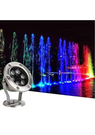Havuz Led Armatür Aplik Su Geçirmez Açık Alan Aydınlatma Işık Gösterisi Sıva Üstü Krom Kasa Doğal Beyaz 4000k A-krm-1203 Ip68 18w 12v