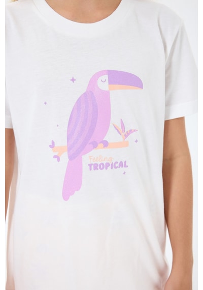 Rolypoly Kız Çocuk Beyaz Pijama Takım Rp3811-c-v1 Beyaz