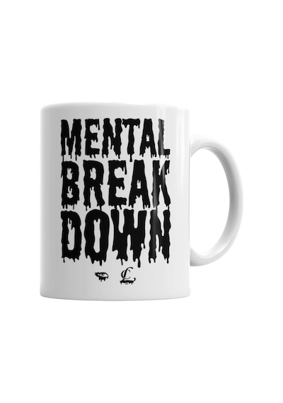 Cl Mental Breakdown Kupa Bardak Porselen No35321 Karışık