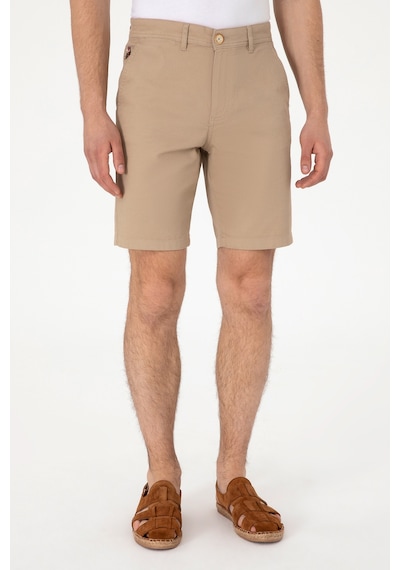 U.s. Polo Assn. Erkek Açık Haki Şort / Bermuda 50299172-vr183 Acık Hakı