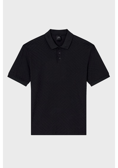 Armani Exchange Erkek Polo Yaka T Shirt Xm001882 Af10337 Fc022 Siyah SIYAH