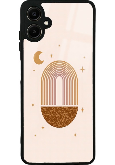 Samsung Uyumlu A06 Nude Art Night Tasarımlı Glossy Telefon Kılıfı Çok Renkli