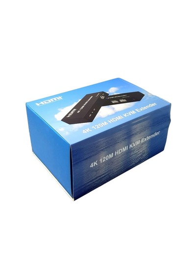 Novacom 4k 120metre Hdmı+usb+ır To Cat6 Kvm Extender