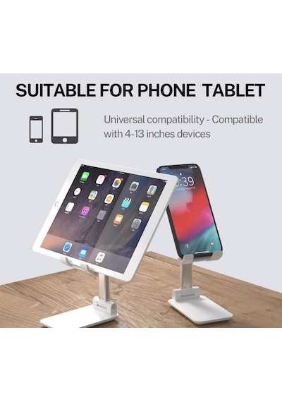 Cep Telefonu Standı Tutucu, Katlanabilir Masaüstü Telefon Stand