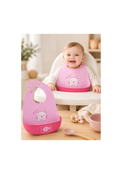 Silikon Bebek Mama Önlüğü Çocuk Mama Önlük Leke Tutmaz Yıkanabilir Gıda İle Teması Uygundur 916957079