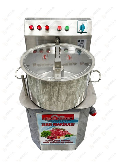Besa Süper Mikser Et Çekme Ve Çiğ Köfte Zırh Makinesi Inox