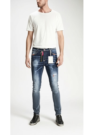 Barmore Indigo Jean Erkek Mavi