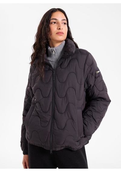 National Geographic Siyah Kadın Mont N6wl-mnt4590